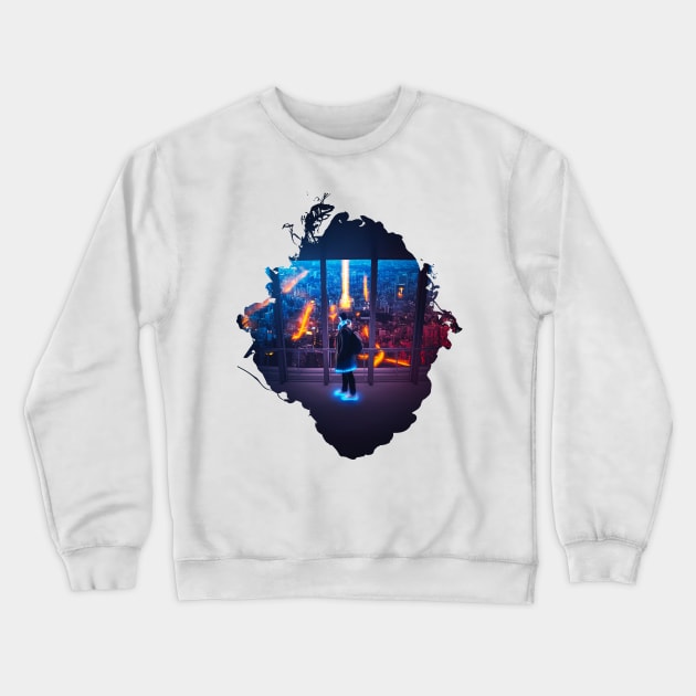 Signal Crewneck Sweatshirt by Feilvan